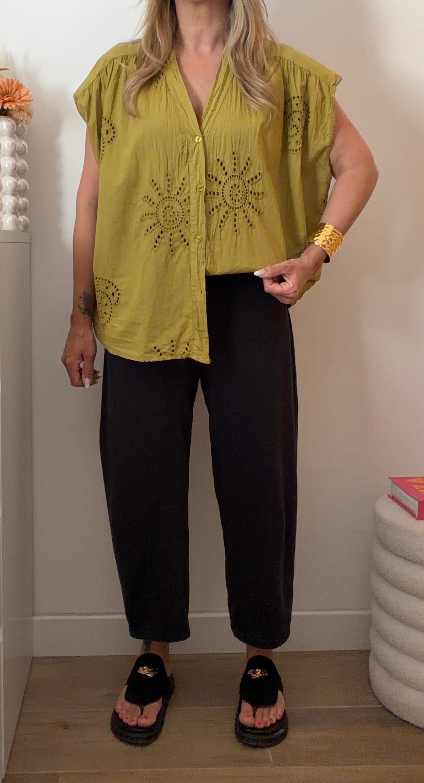 BLOUSE FIDJI OLIVE