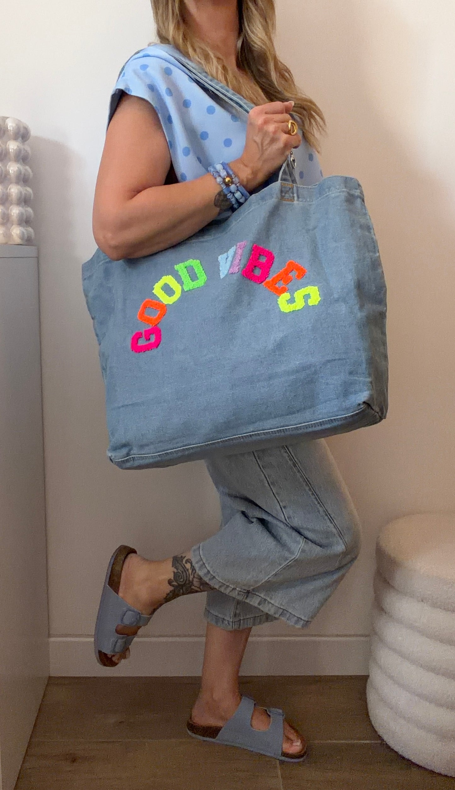 SAC GOOD VIBES JEAN STONE