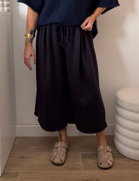 PANTALON JOGG 7/8eme MARINE