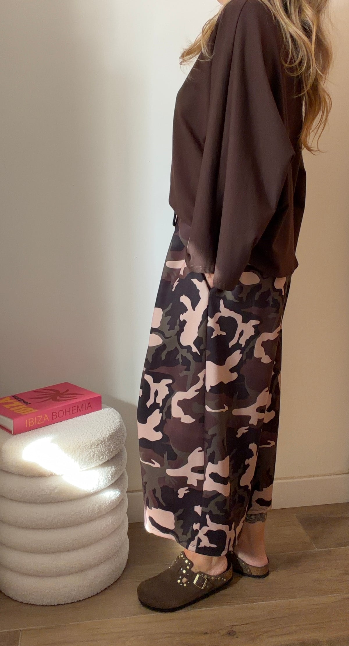 PANTALON JOGG 7/8eme CAMOUFLAGE