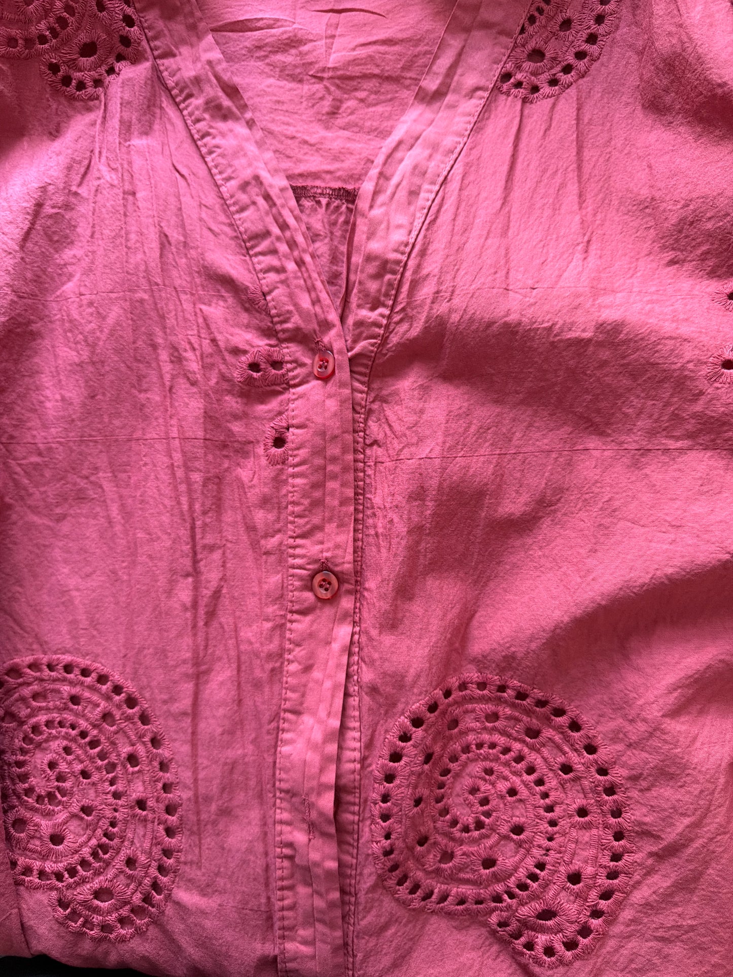 BLOUSE FIDJI FRAMBOISE DÉFECTUEUSE