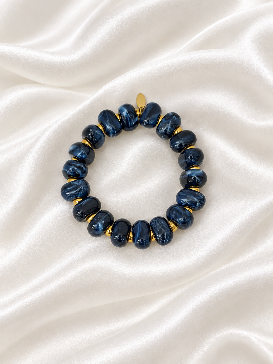 BRACELET SKY (prune / marine)
