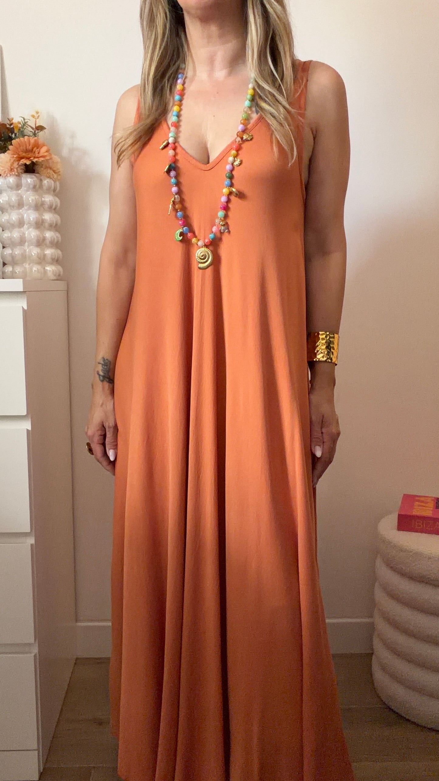 ROBE MAURANE OCRE