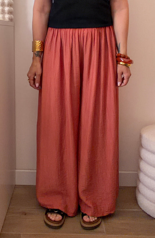 PANTALON MAGIQUE TERRACOTTA