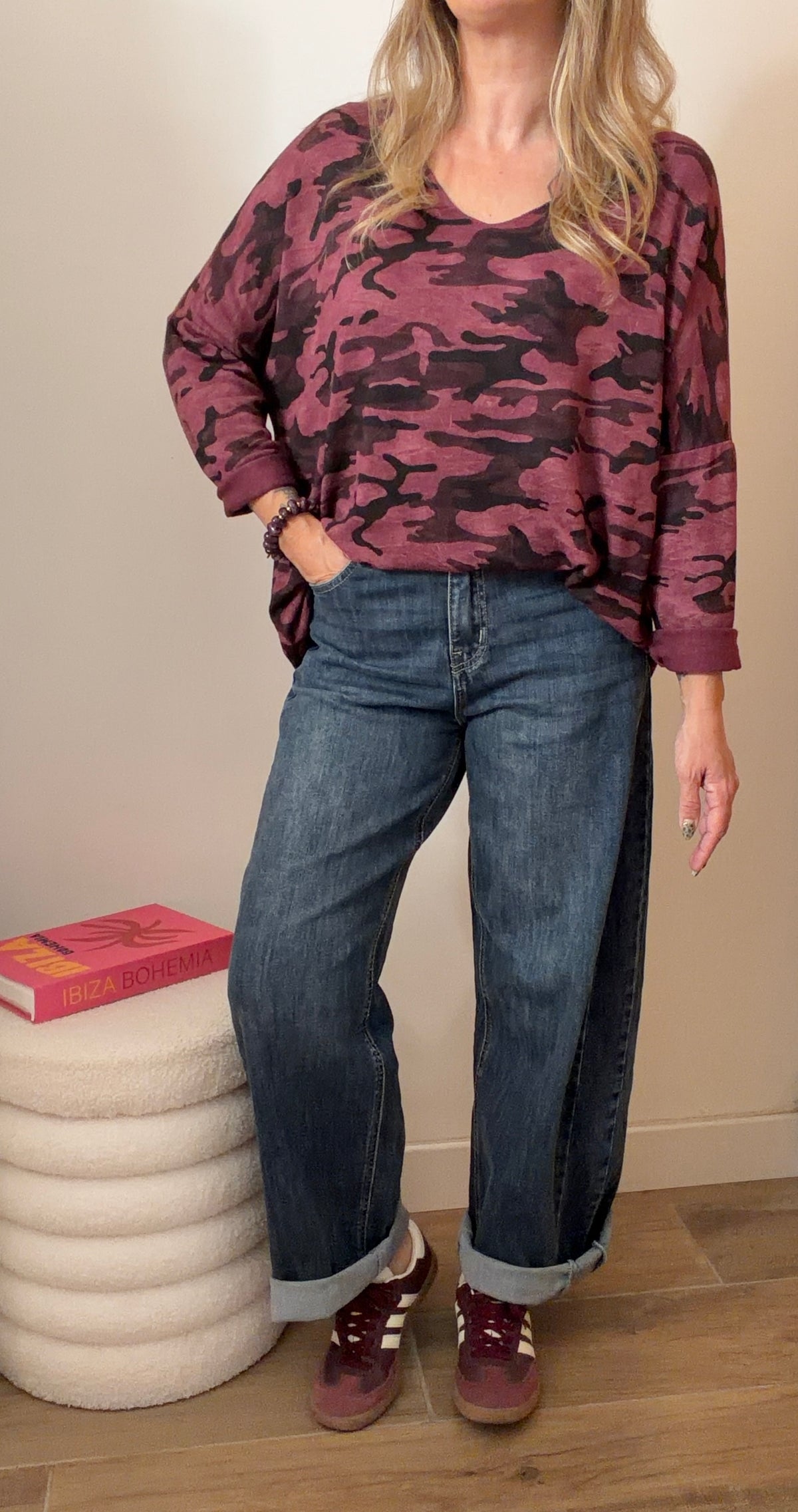 PULL CAMOUFLAGE PRUNE