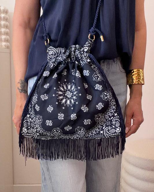 SAC BANDANA BLEU MARINE