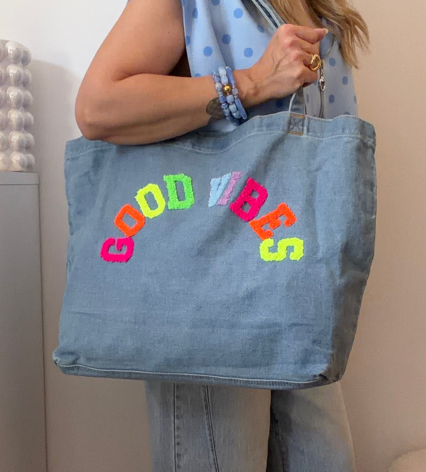 SAC GOOD VIBES JEAN STONE