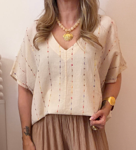 HAUT DÉLIA BEIGE