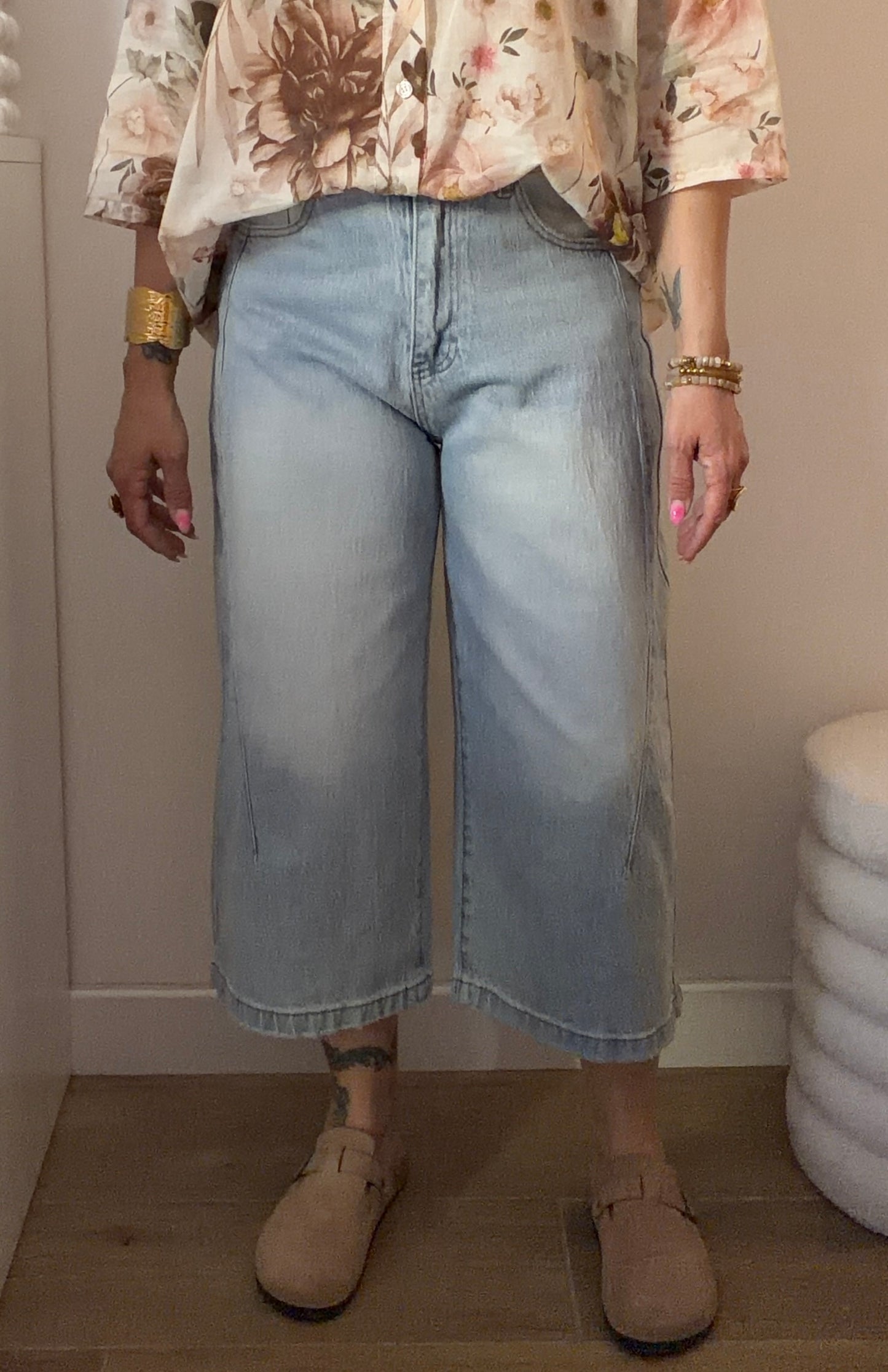 BERMUDA LONG JEANS
