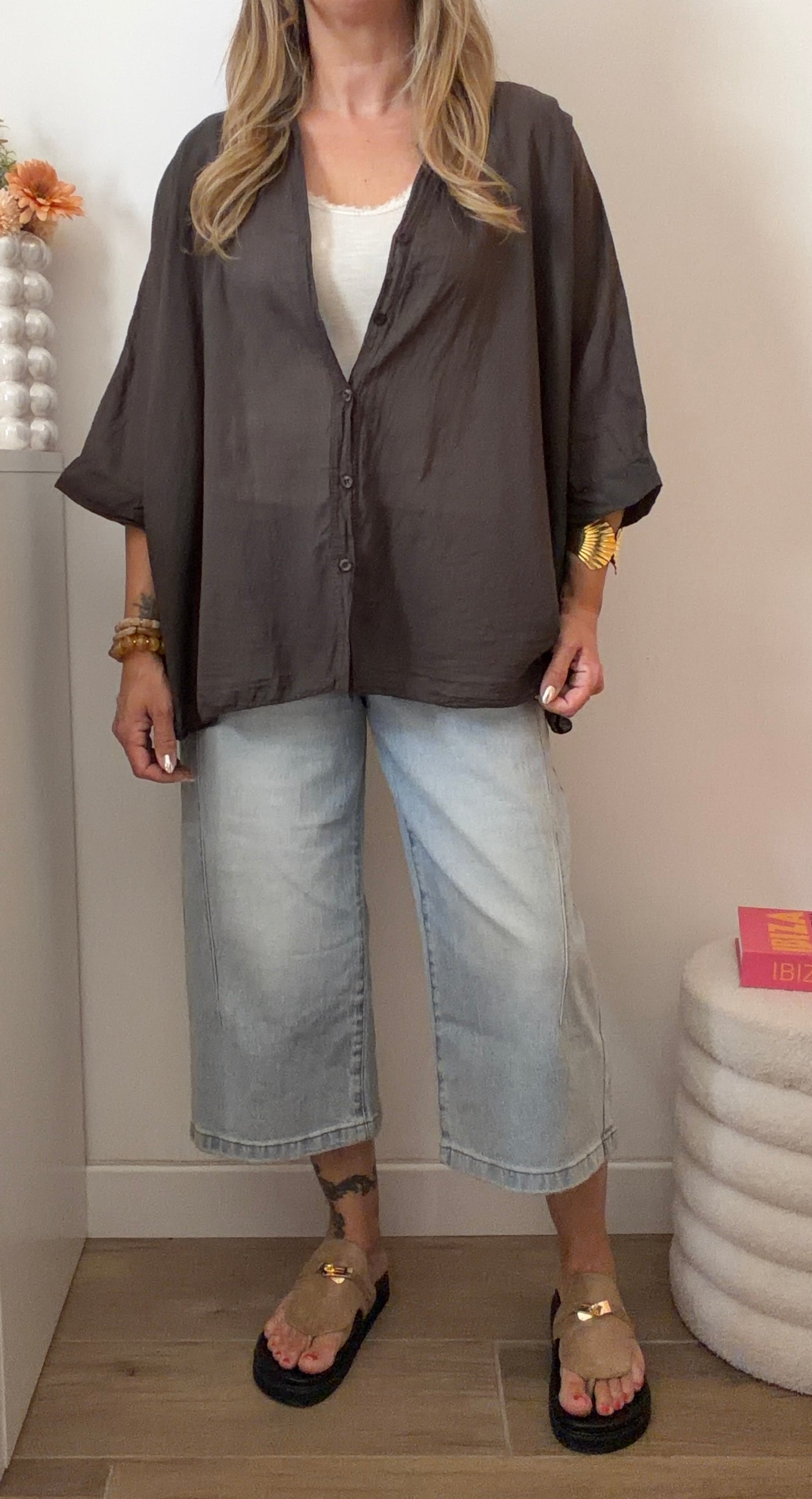 BLOUSE ADÈLE CHOCO