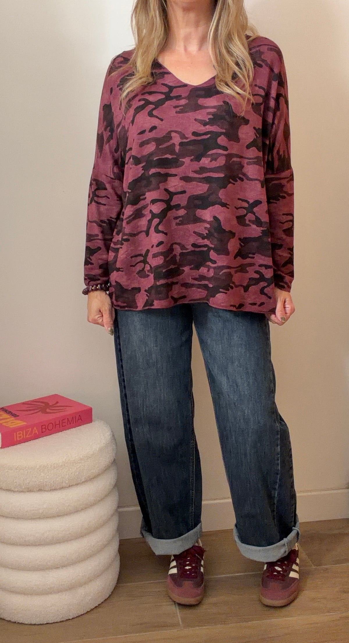 PULL CAMOUFLAGE PRUNE