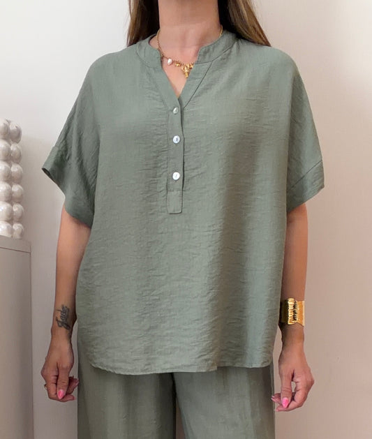 BLOUSE PABLO KAKI
