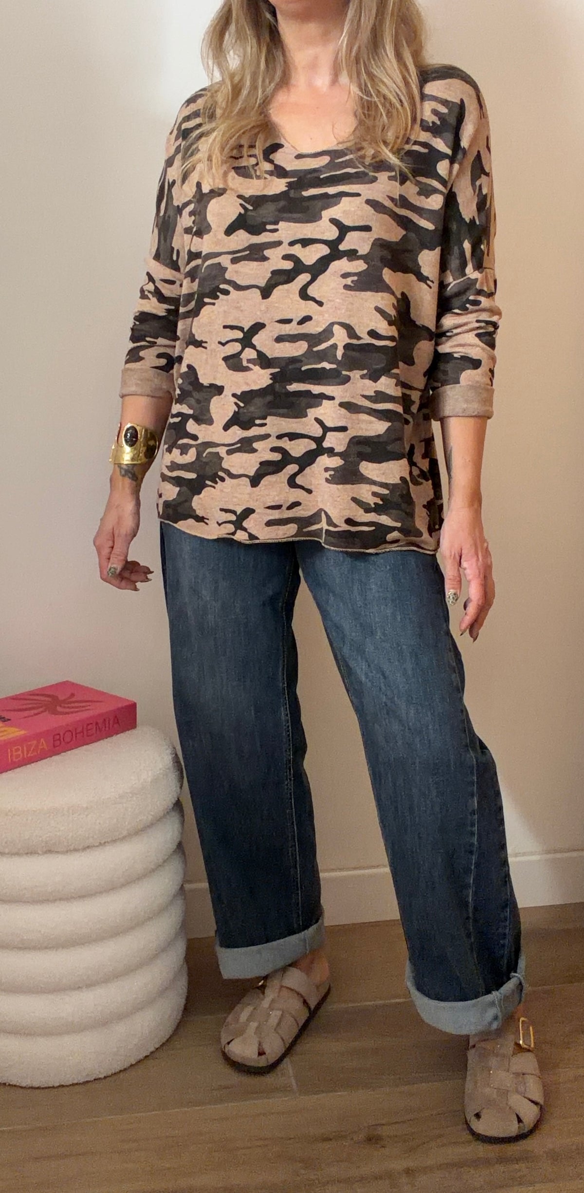 PULL CAMOUFLAGE CAMEL