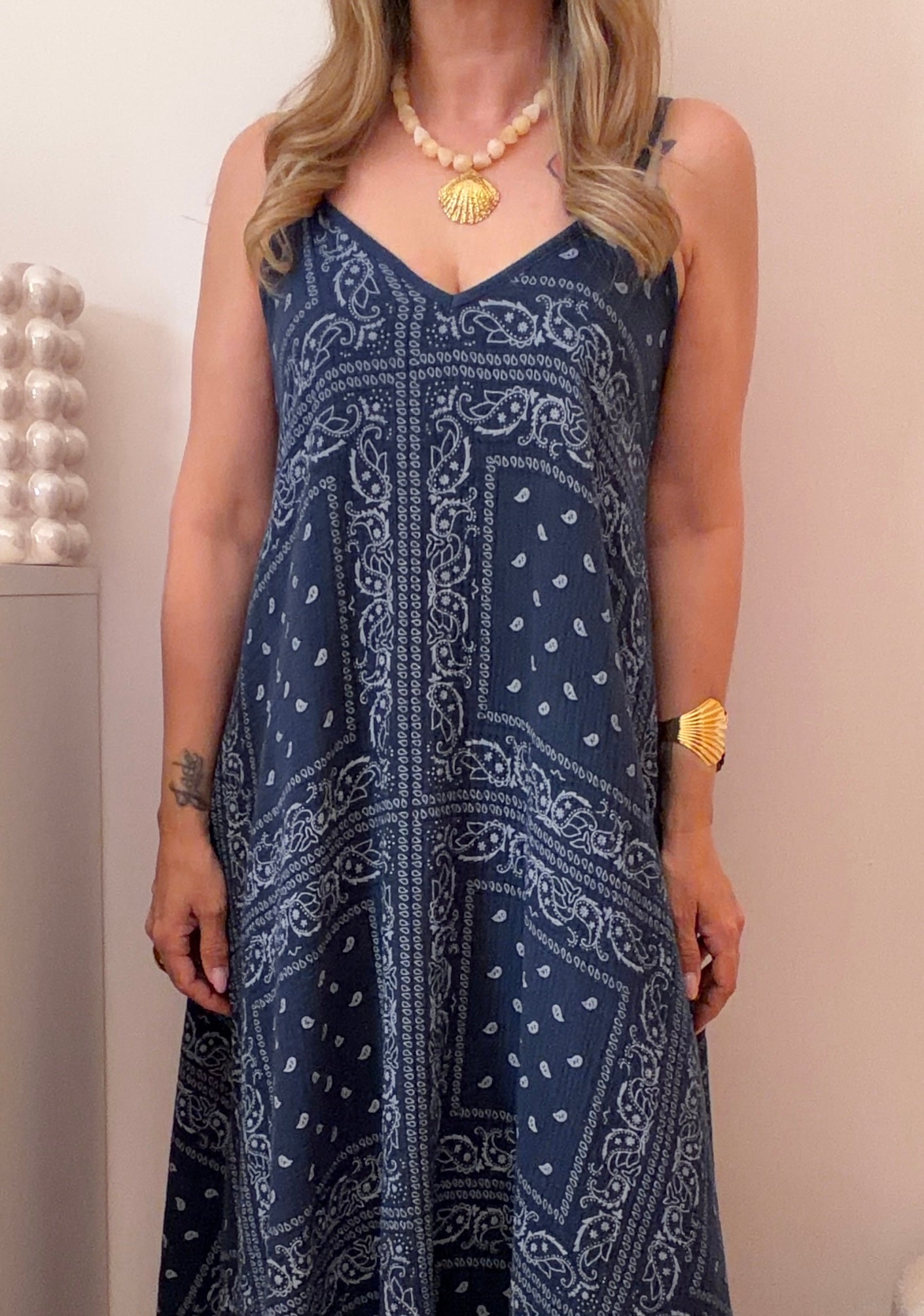 ROBE BANDANA MARINE
