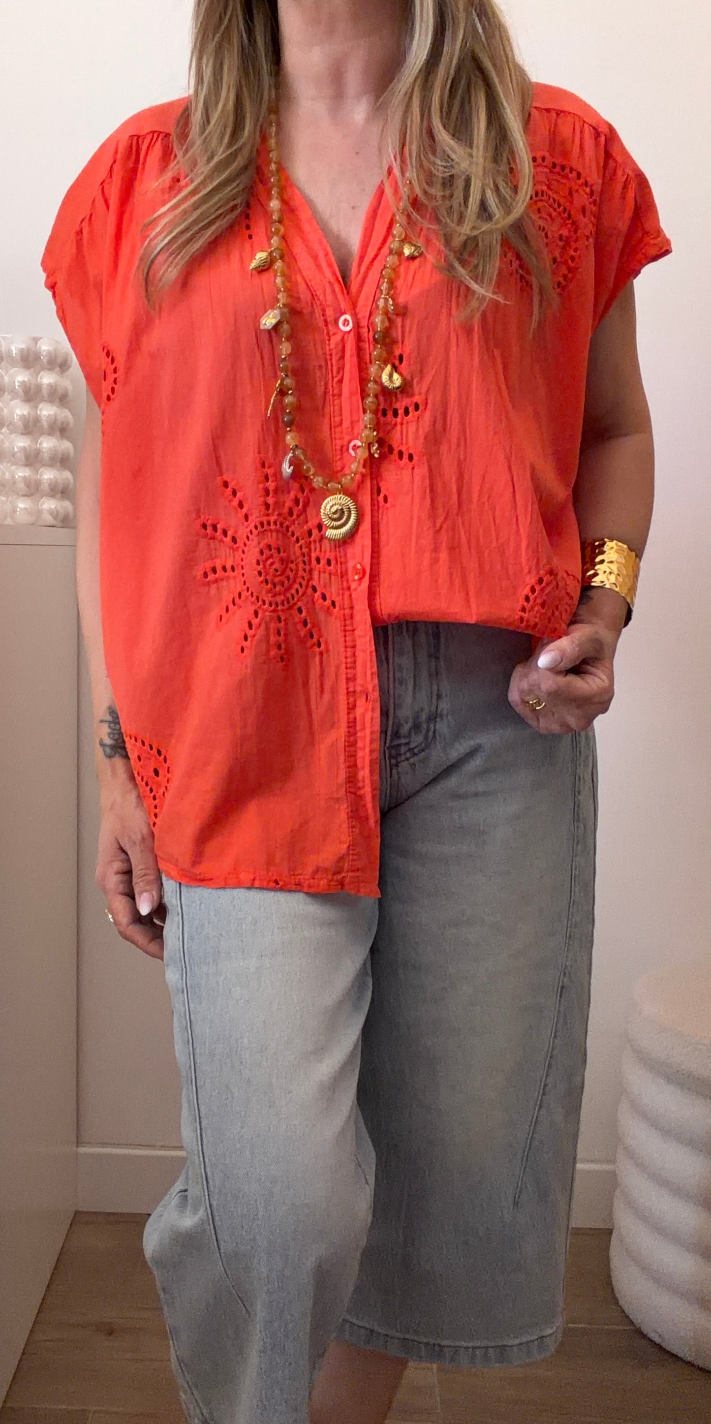 BLOUSE FIDJI CORAIL