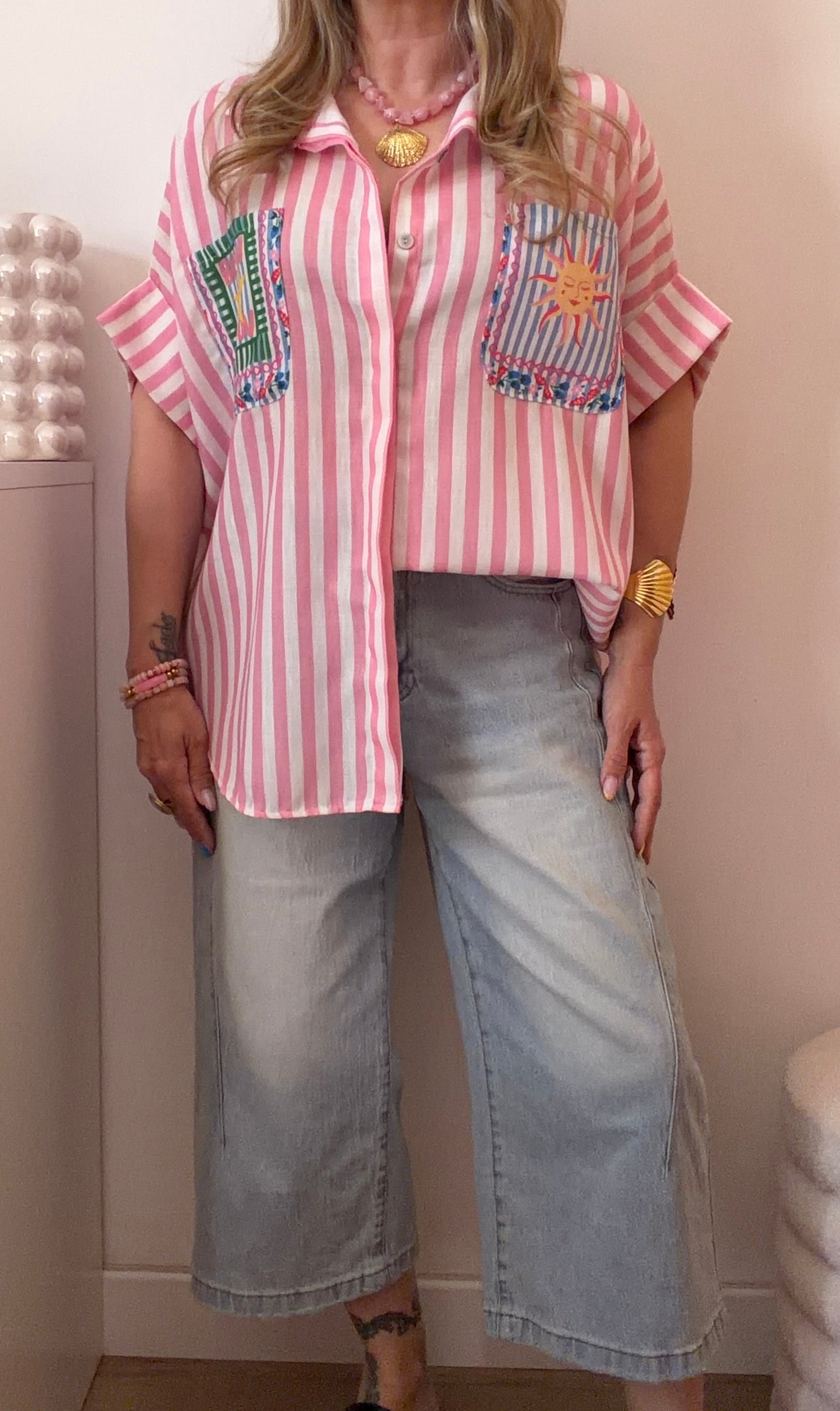 CHEMISE SOLEA ROSE