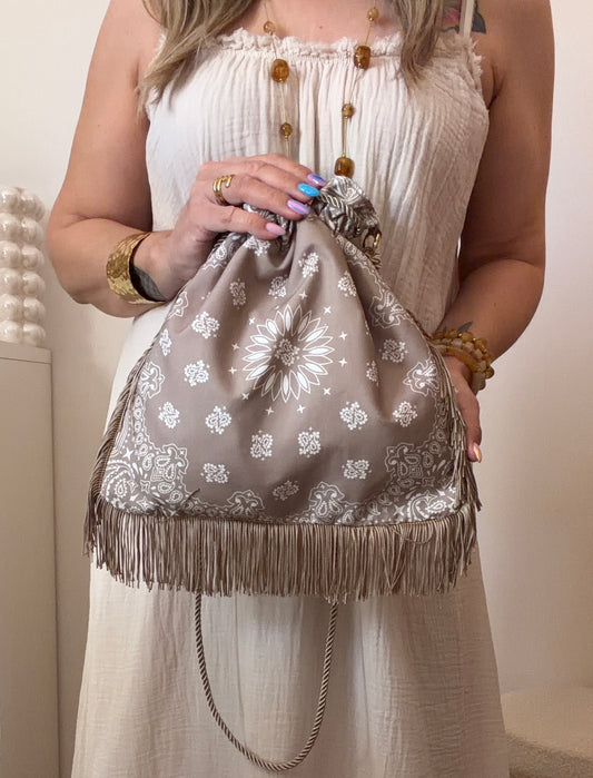 SAC BANDANA TAUPE