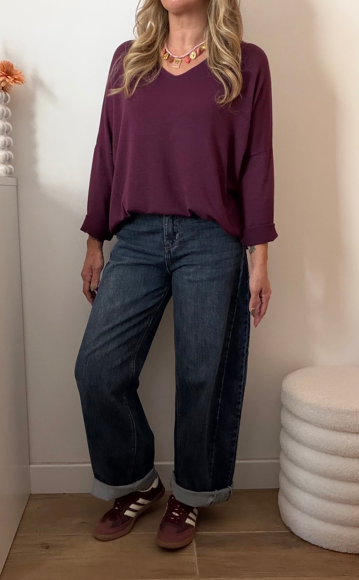 PULL MATHILDE PRUNE