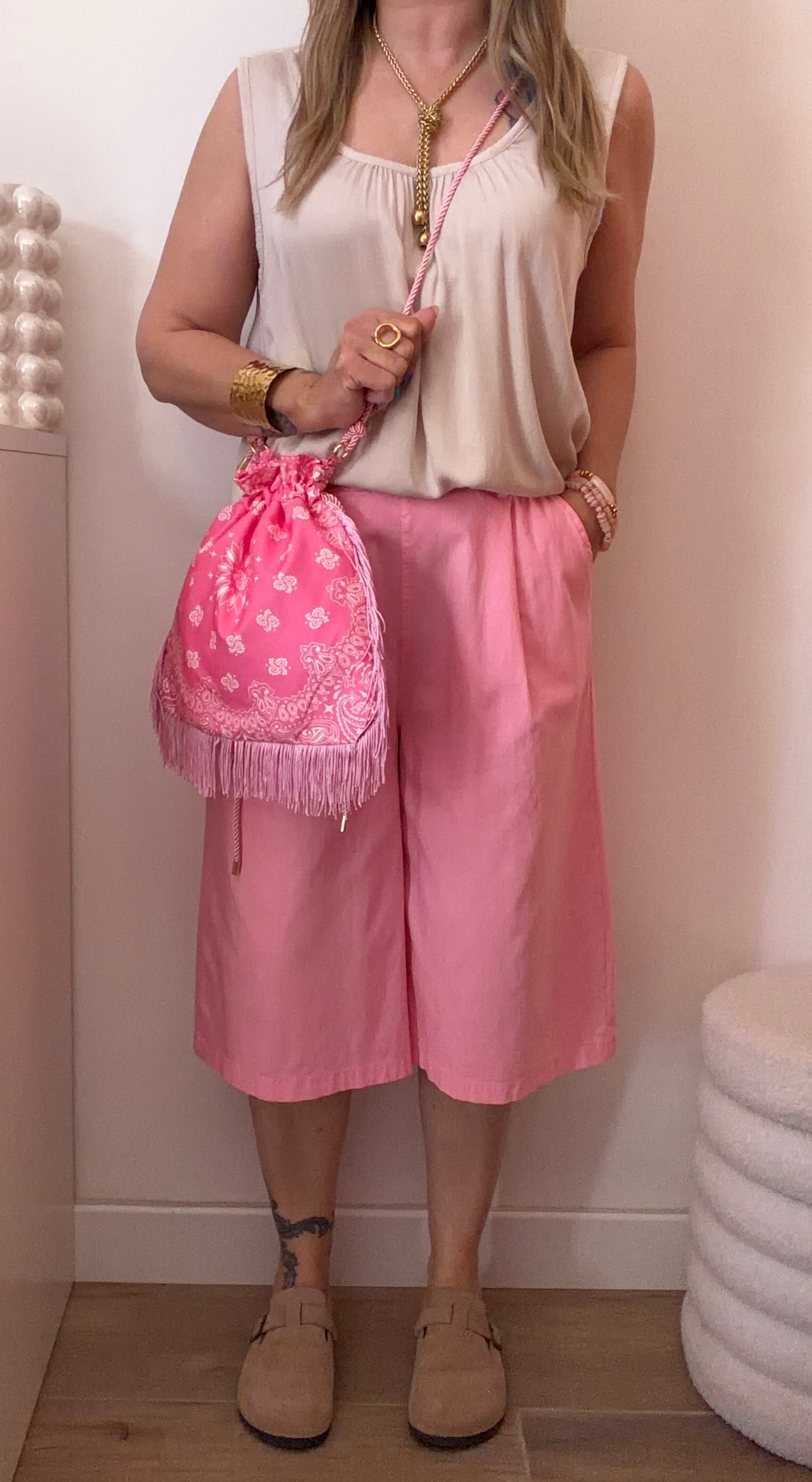 SAC BANDANA ROSE
