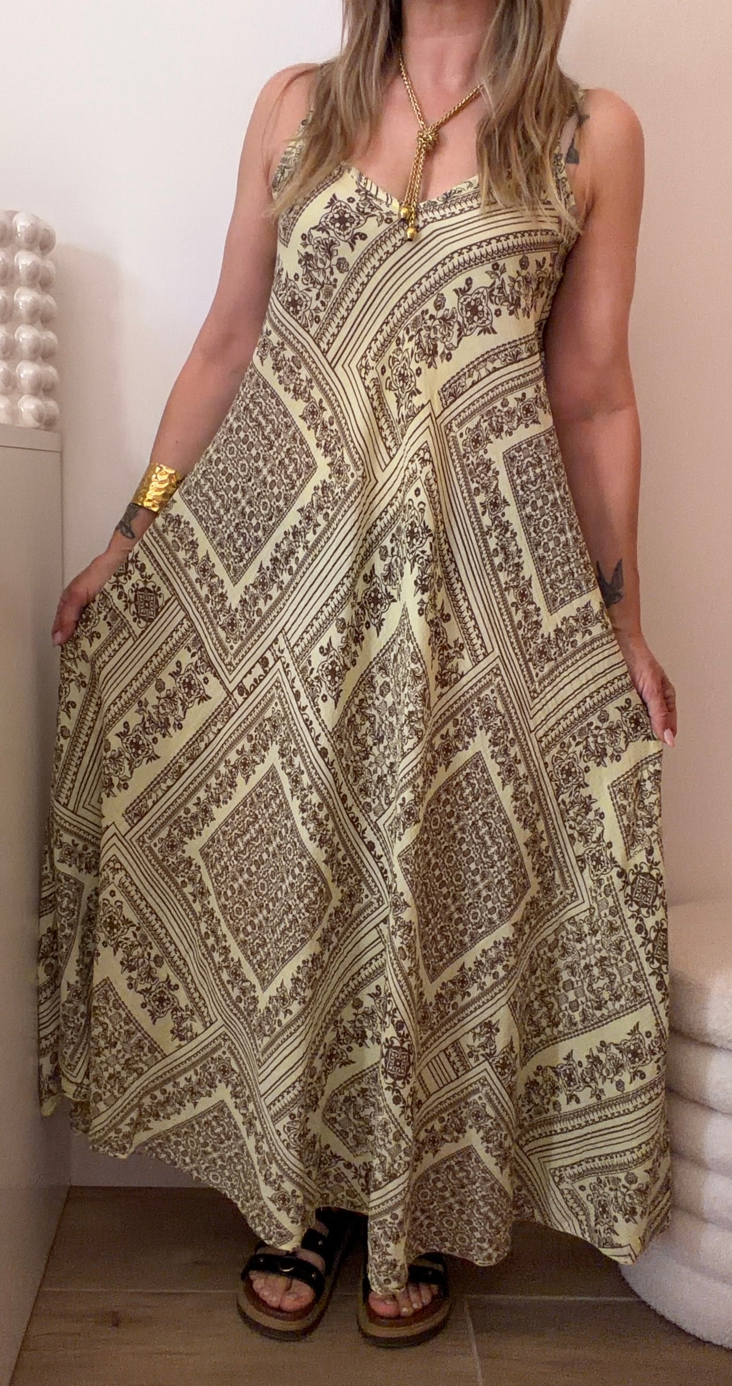 ROBE MONA JAUNE