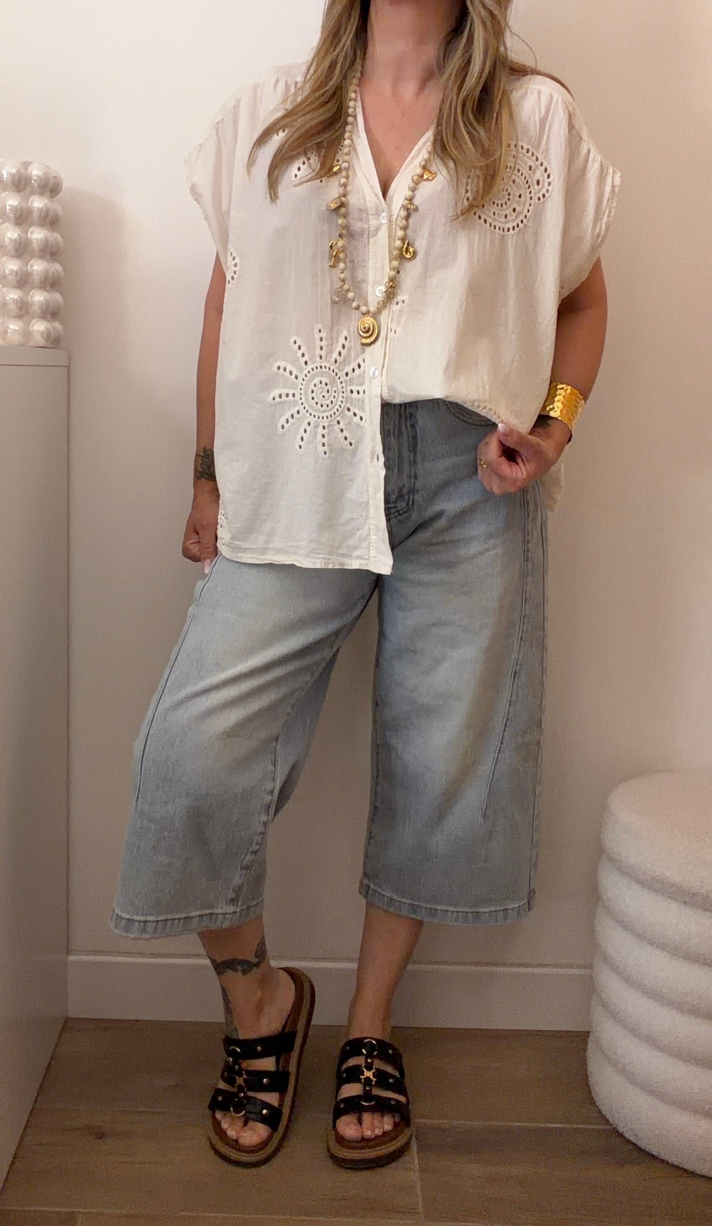 BLOUSE FIDJI BEIGE