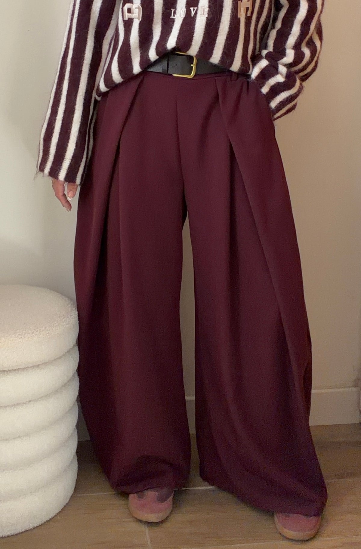 PANTALON DARYL PRUNE