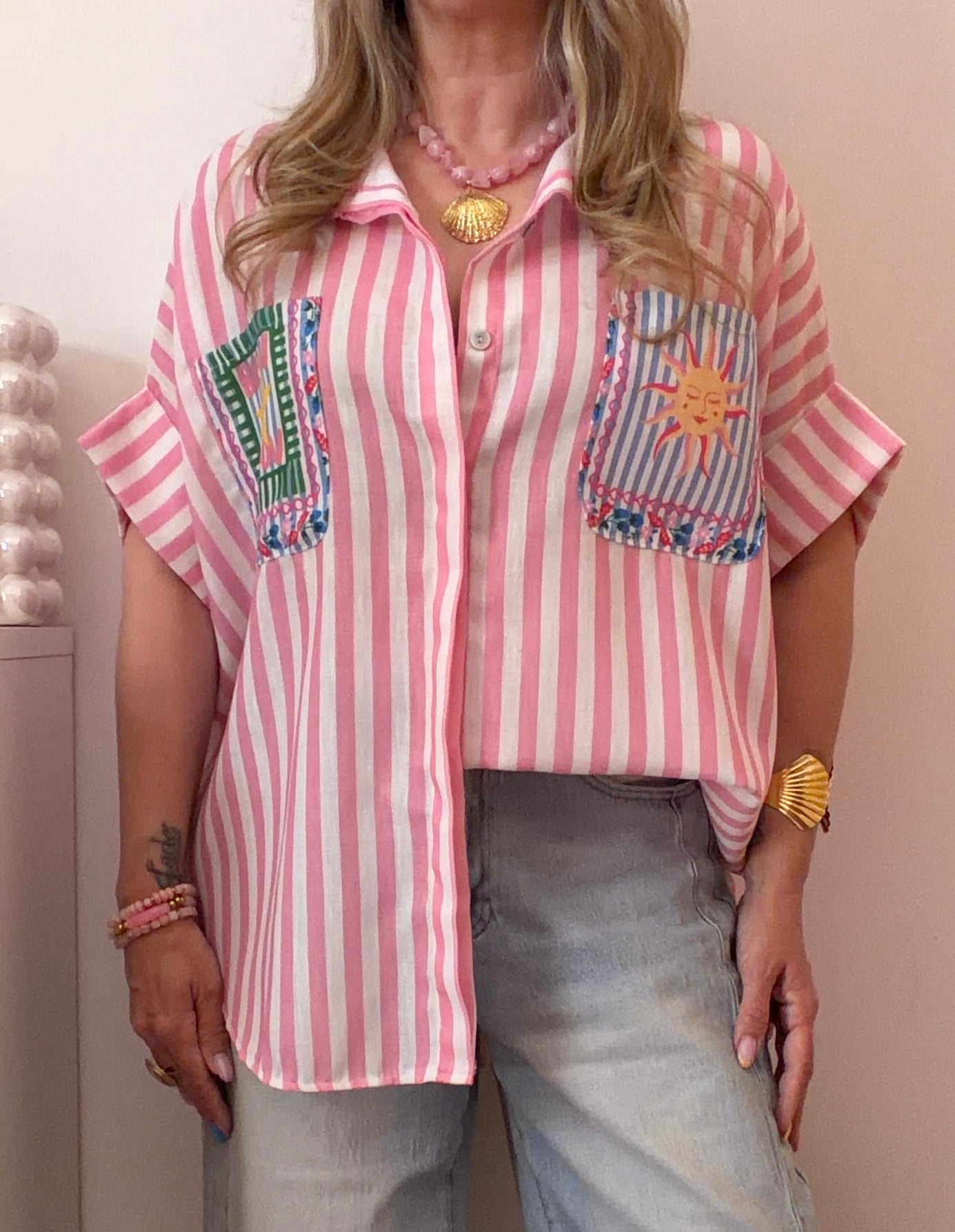CHEMISE SOLEA ROSE