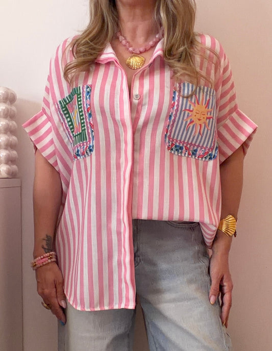 CHEMISE SOLEA ROSE