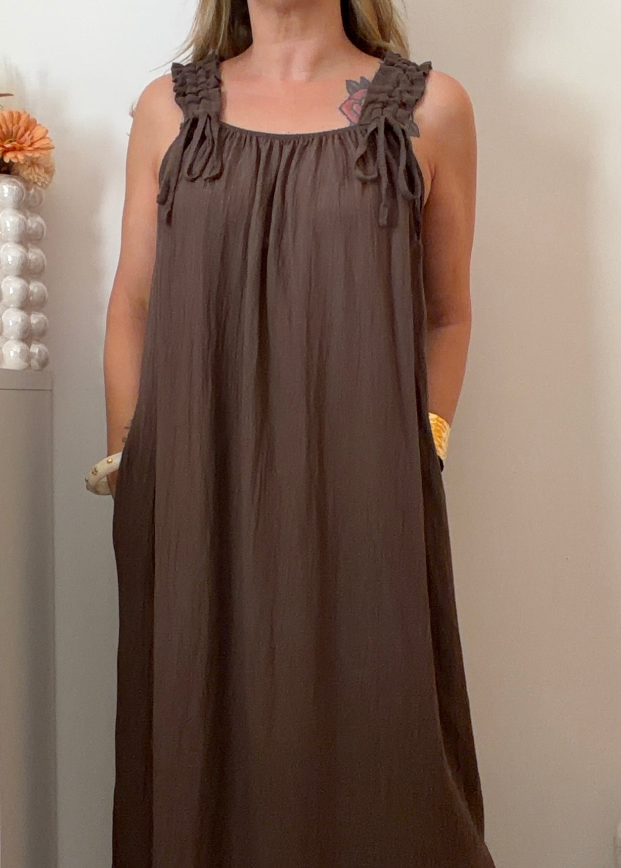 ROBE CAMILLE CHOCO