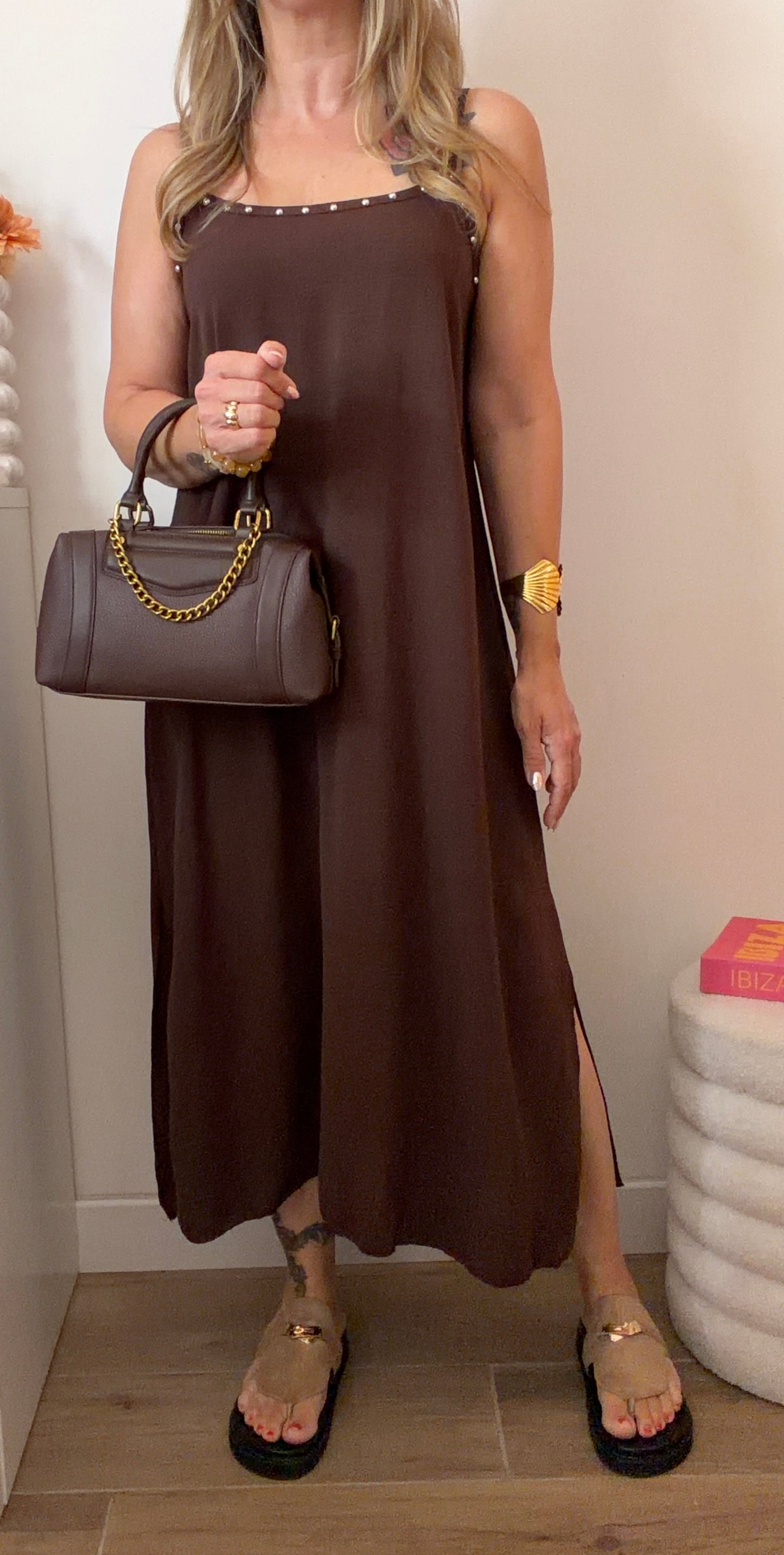 ROBE SHANNON CHOCO