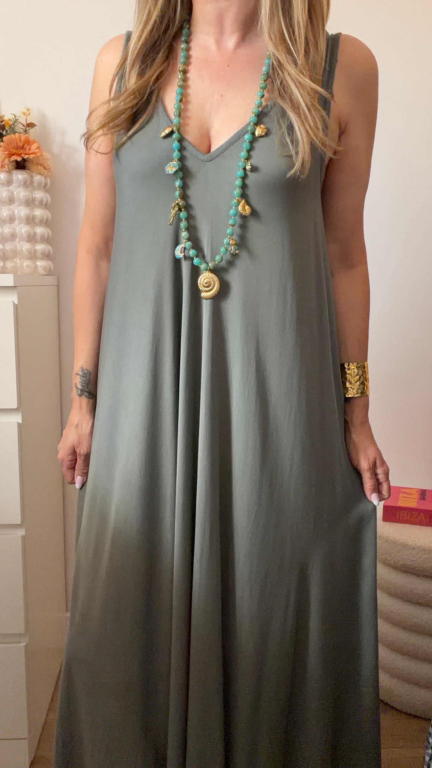ROBE MAURANE KAKI