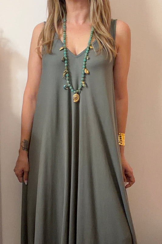 ROBE MAURANE KAKI
