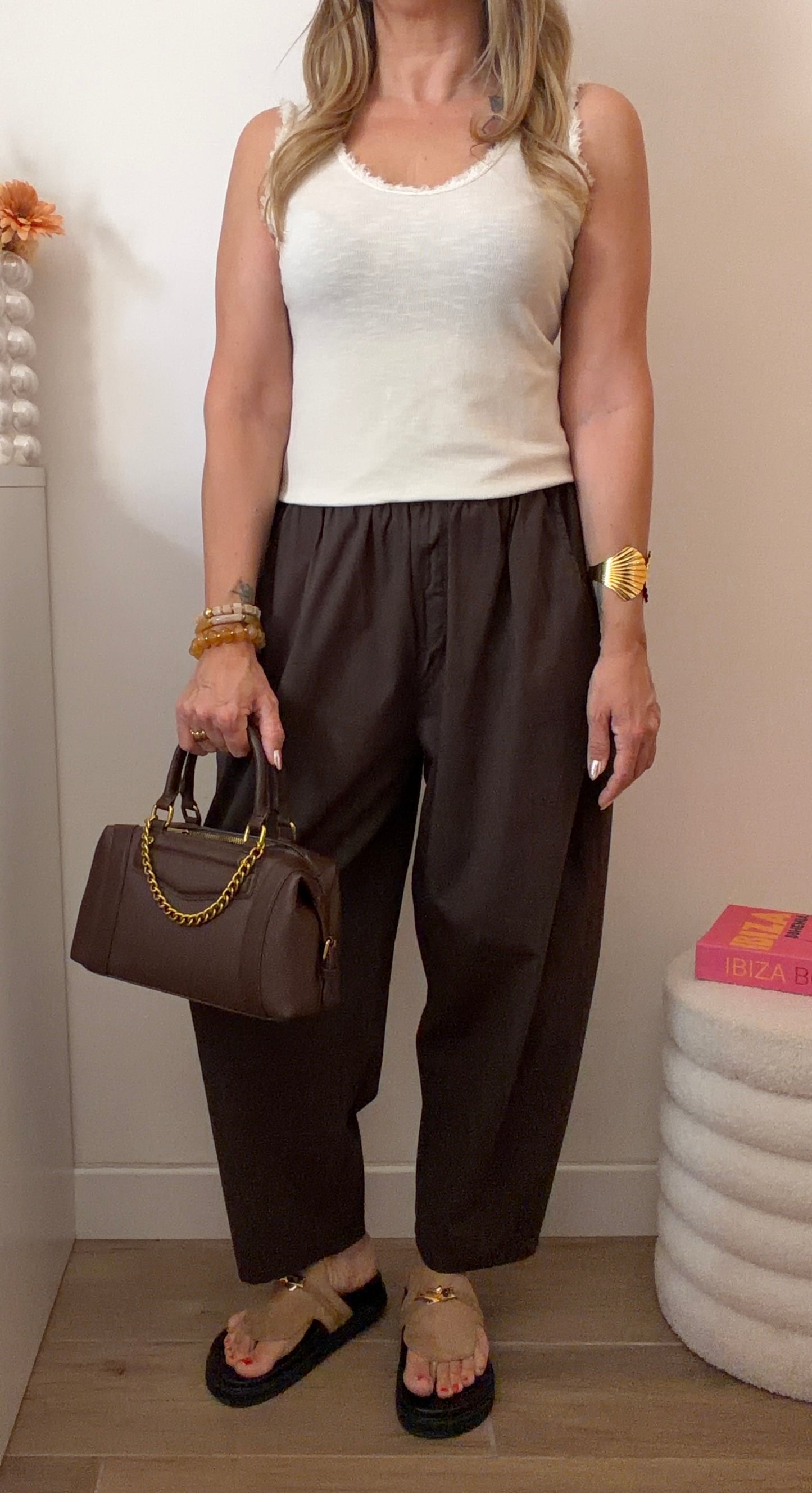 DÉBARDEUR ANAÏS BEIGE