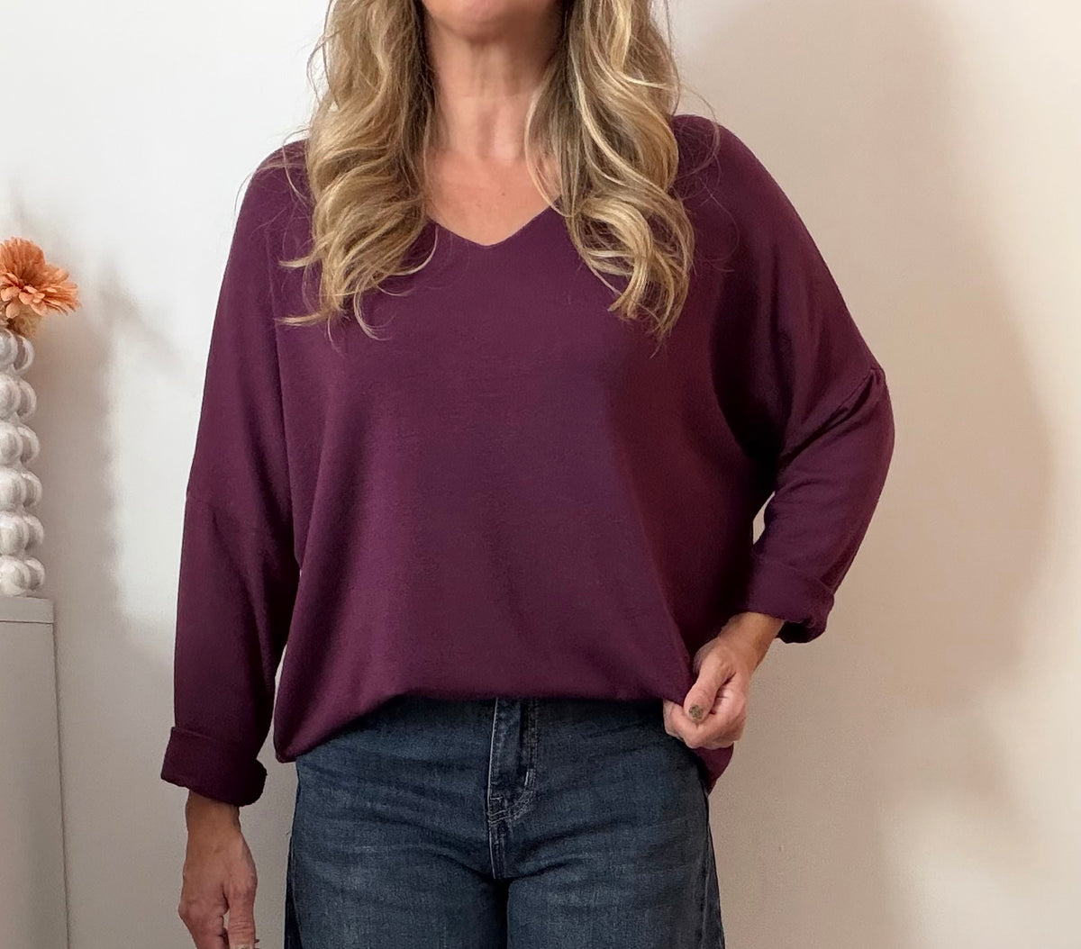 PULL MATHILDE PRUNE