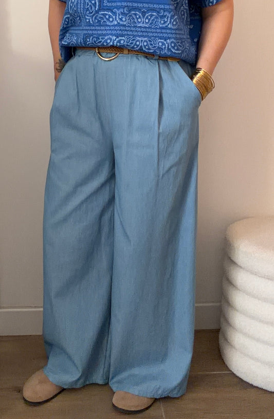 PANTALON MARCEAU+CEINTURE