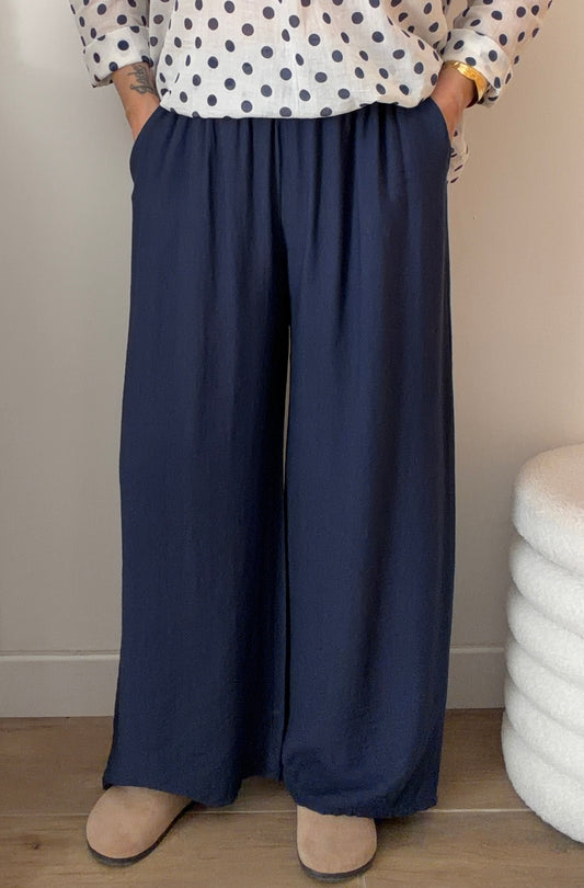 PANTALON CLOVIS MARINE