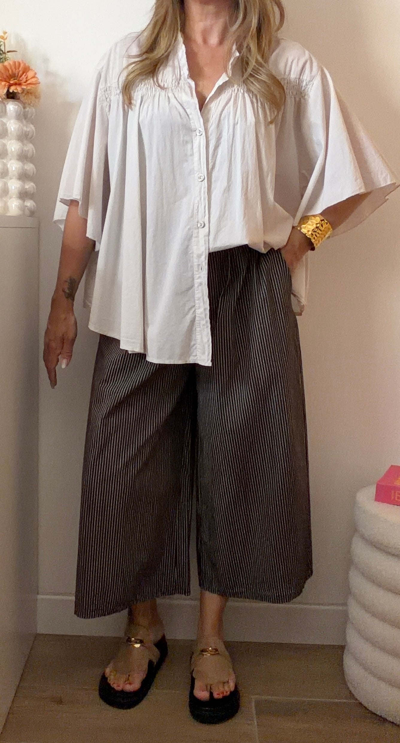 CHEMISE GARANCE BEIGE