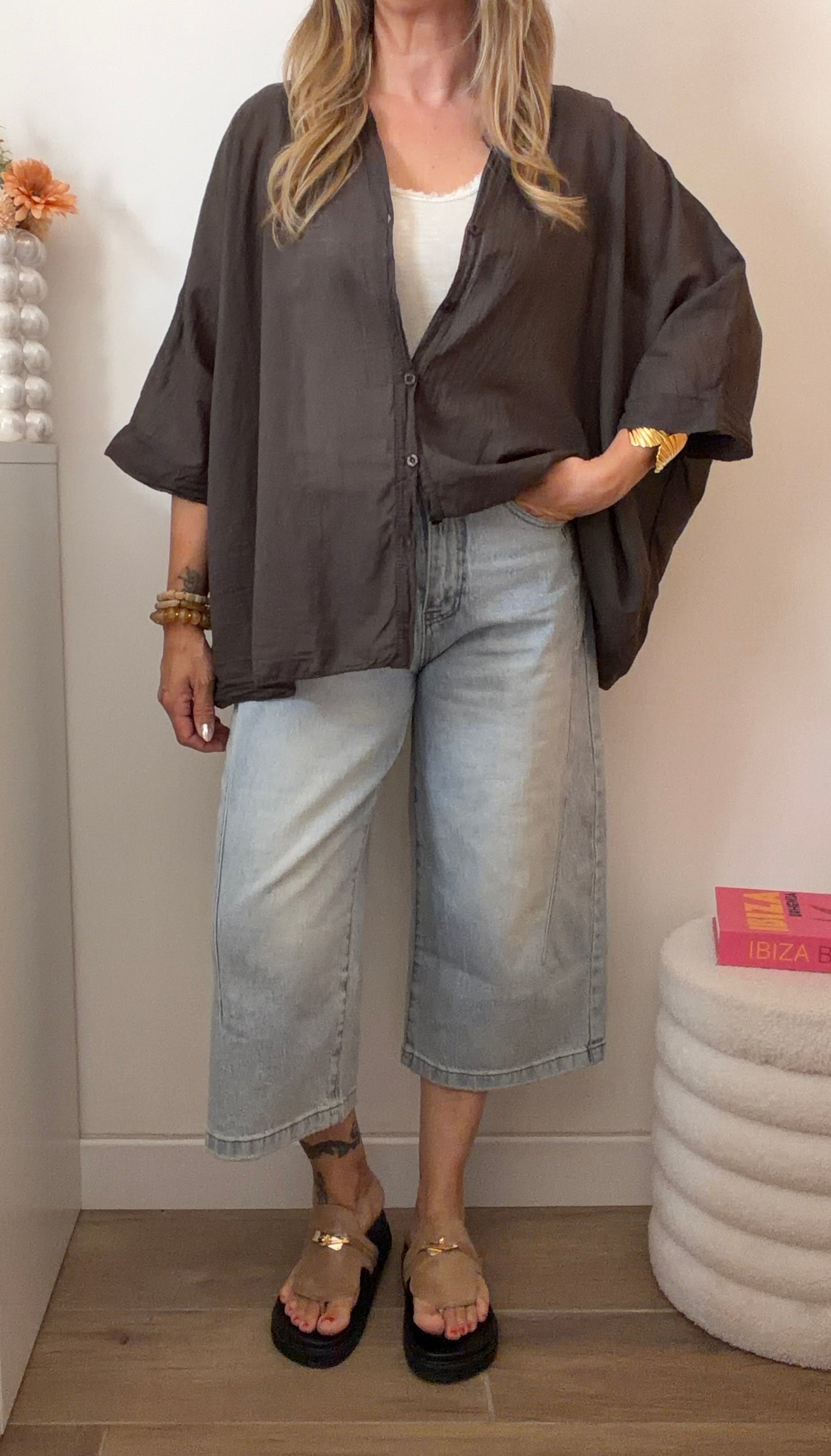 BLOUSE ADÈLE CHOCO