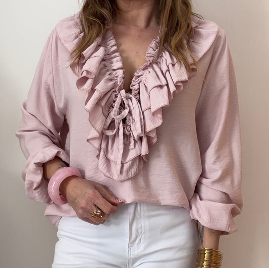BLOUSE VICTORINE ROSE