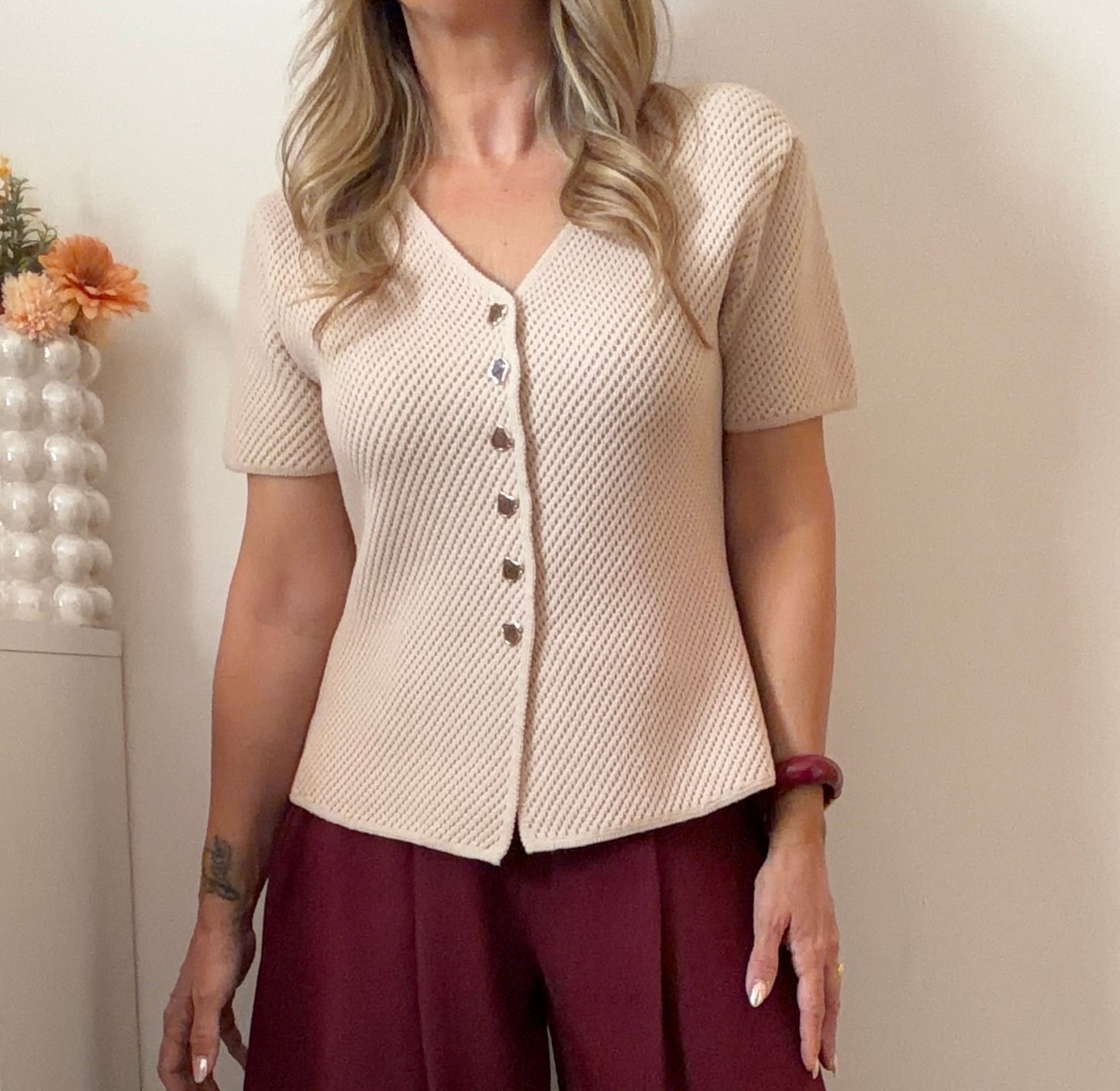 GILET NAOMIE BEIGE