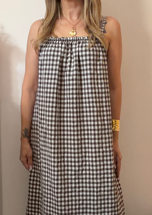 ROBE VICHY CHOCO