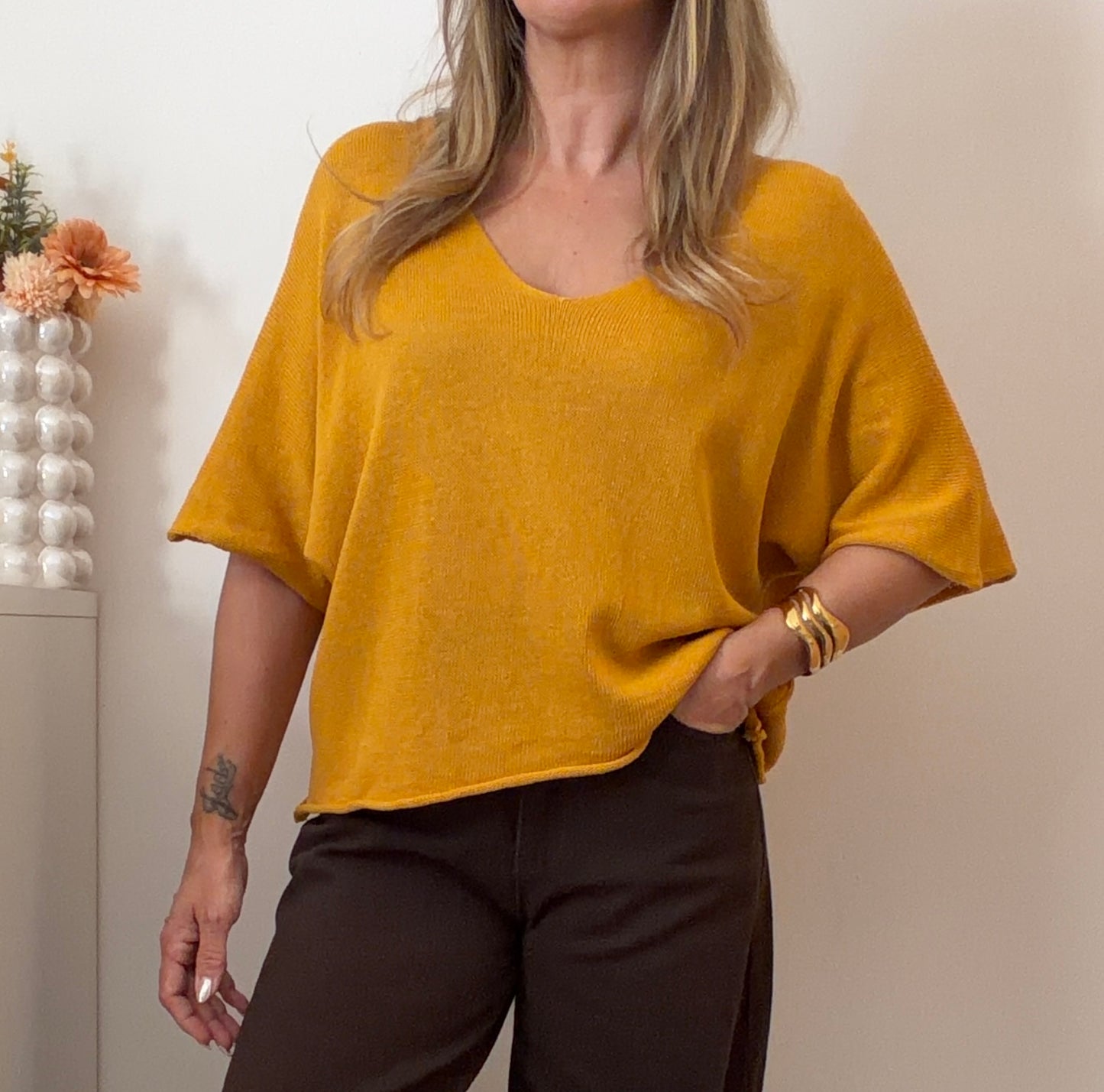 HAUT CAROLE MOUTARDE