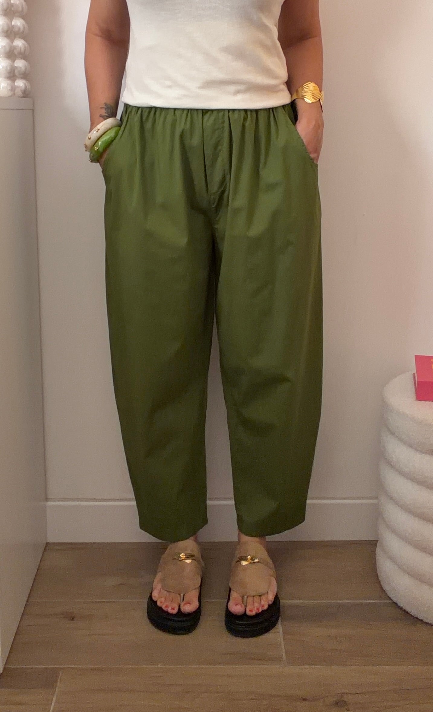PANTALON GABIN OLIVE