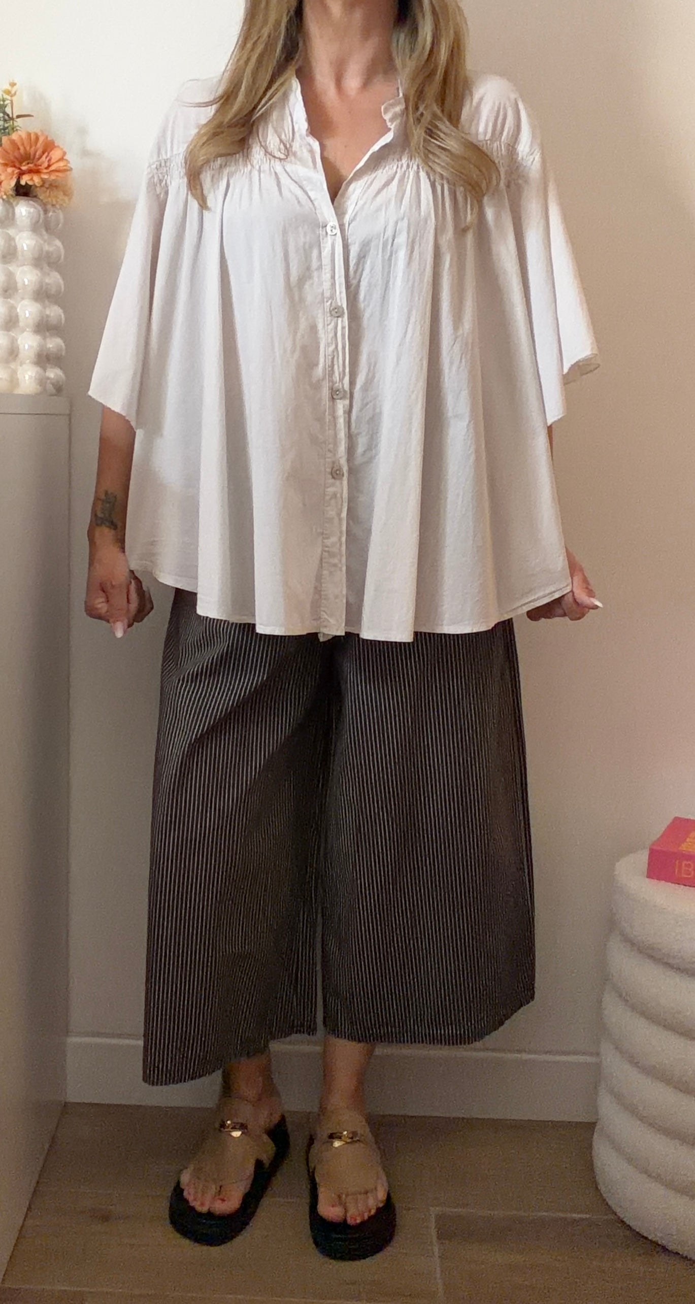 CHEMISE GARANCE BEIGE