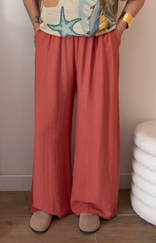 PANTALON PABLO TERRACOTTA
