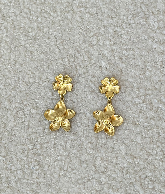 BOUCLES D'OREILLES FLORA