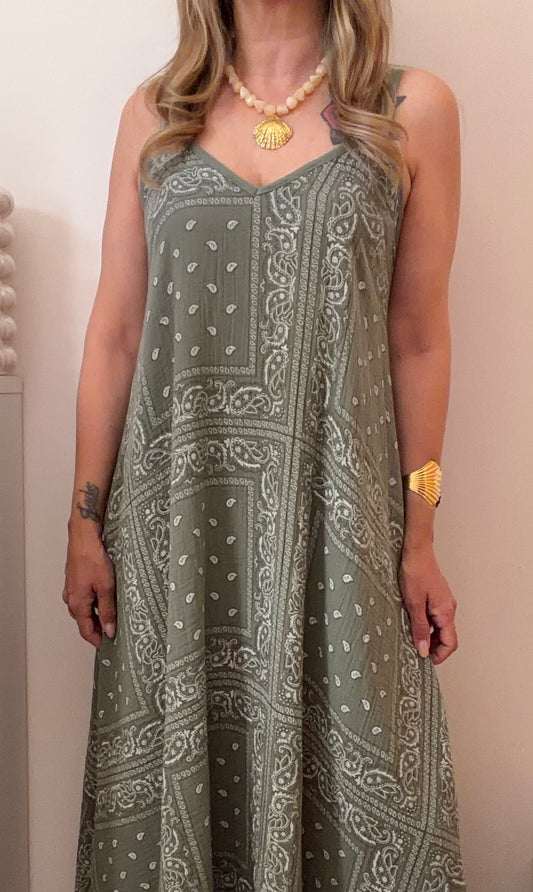 ROBE BANDANA KAKI