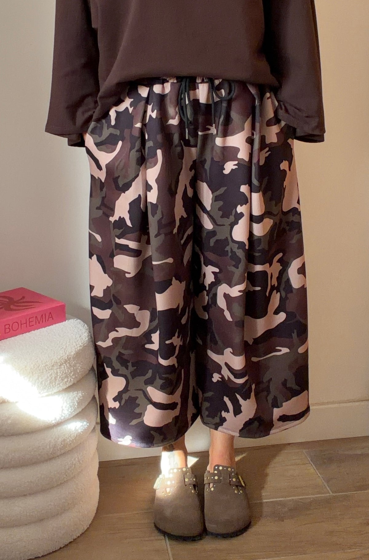 PANTALON JOGG 7/8eme CAMOUFLAGE