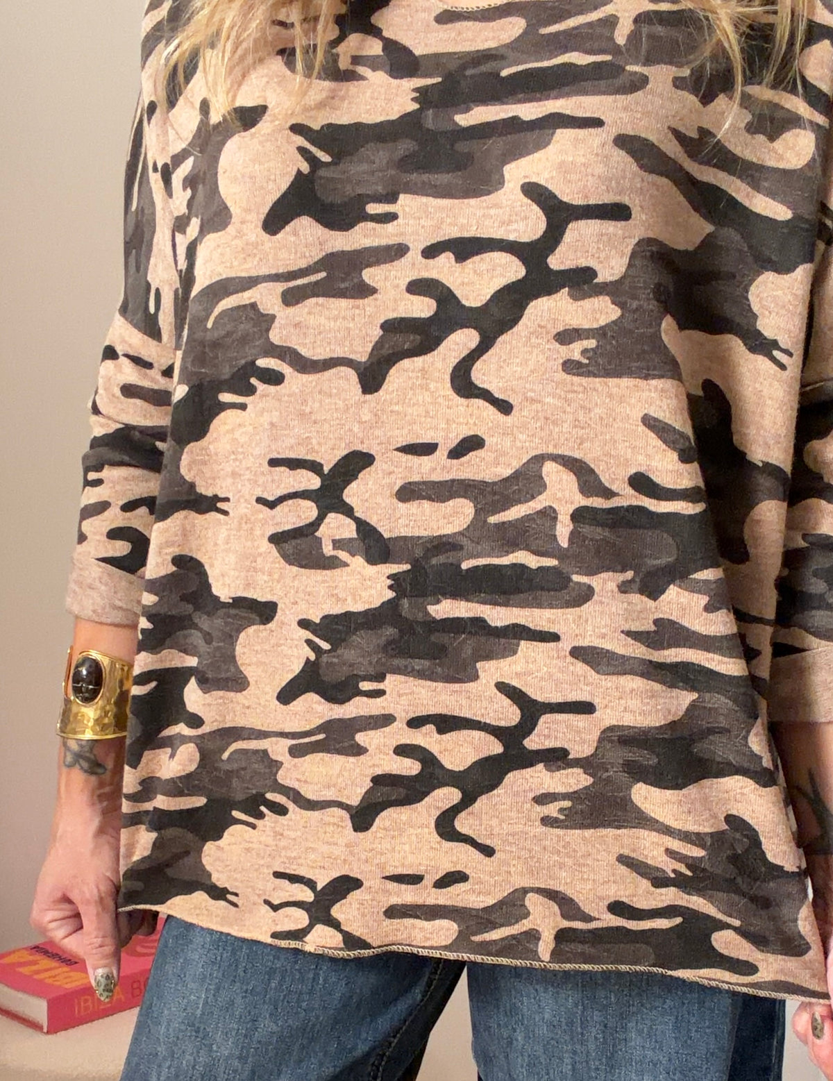 PULL CAMOUFLAGE CAMEL