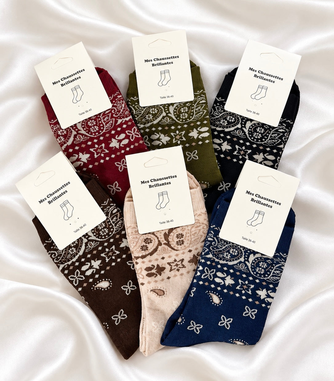 CHAUSSETTES BANDANA